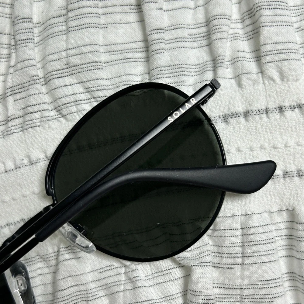 Solar Metal Frame Sunglasses - Picture 9 of 13